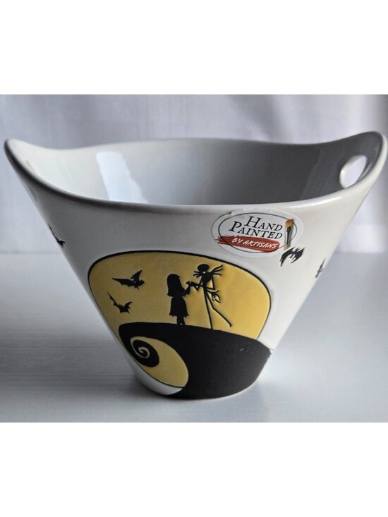 Disney Other - Disney Nightmare Before Christmas Jack Skellington Ramen Noodle Bowl Halloween